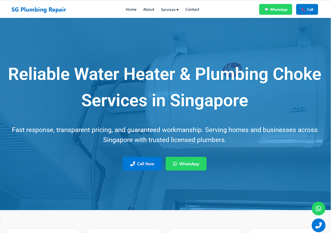 Water Heater & Plumbing Choke